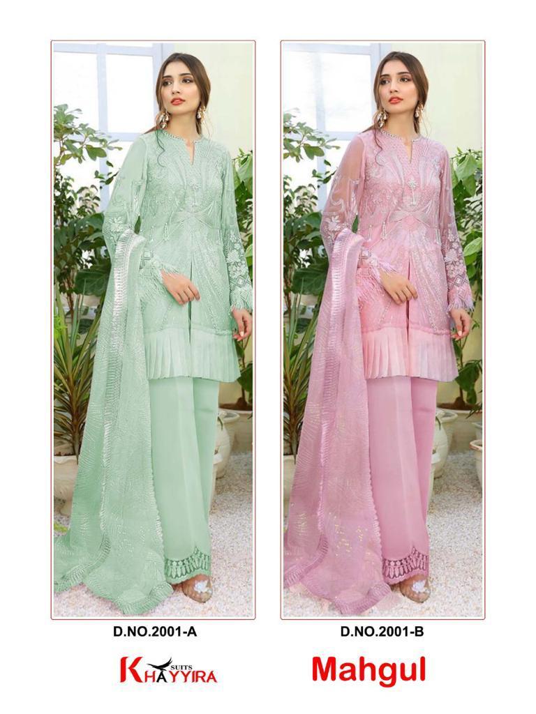 Khayyira  Mahgul Pakistani Salwar Suits Online