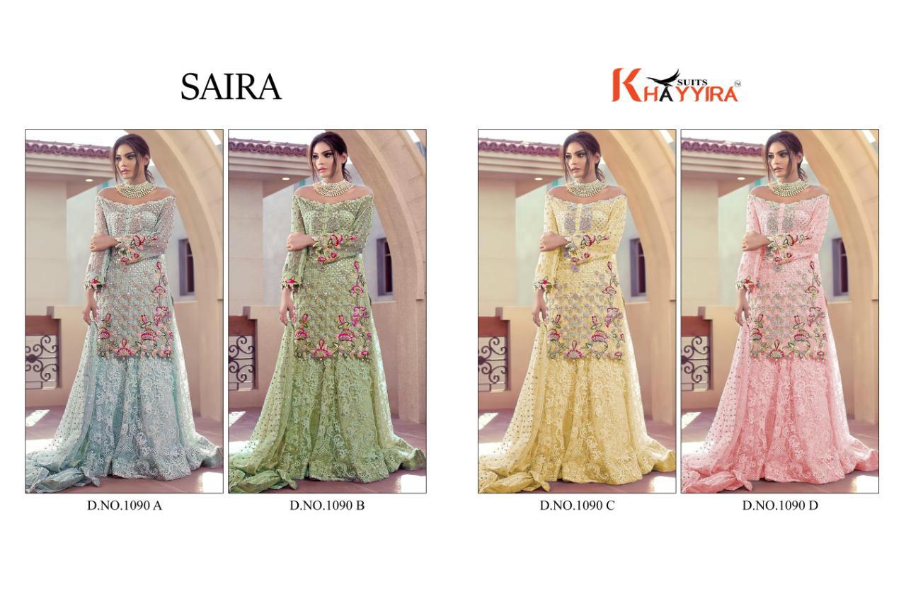 Khayyira Saira Dn 1090 Pakistani Suits Shop In Low Price