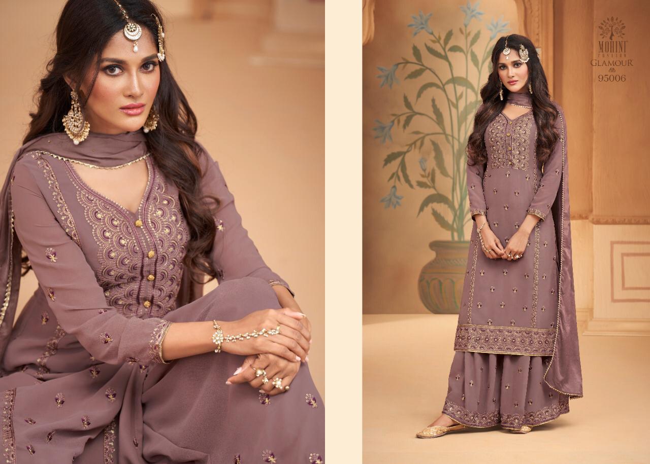 Mohini  Presents  Glamour Vol 95 Exclusive Designer Festive Wear Salwar Suits Catalog