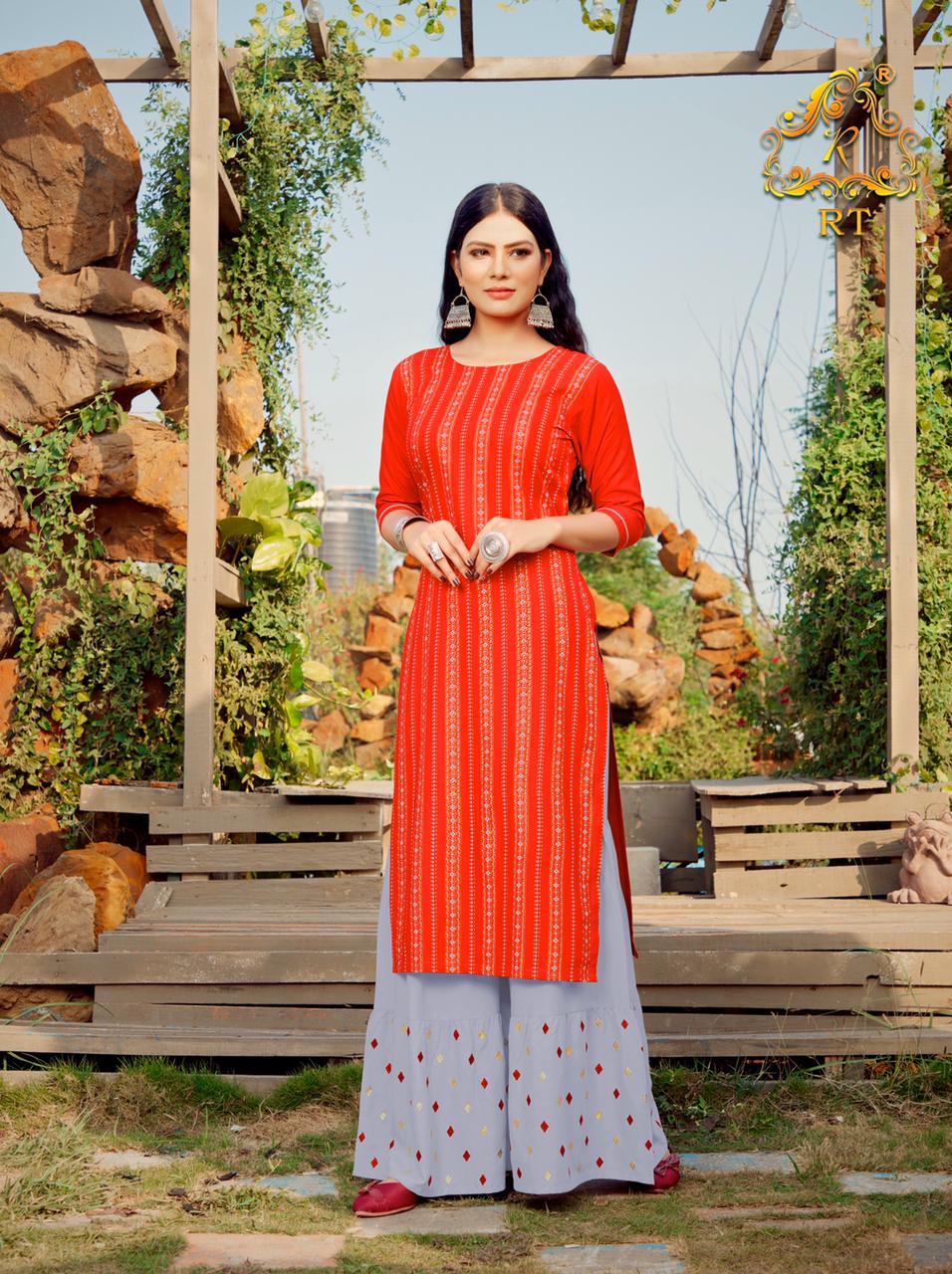 Rijiya Trends Surmaee Vol 2 Sharara Women's Kurtis Best Stylish