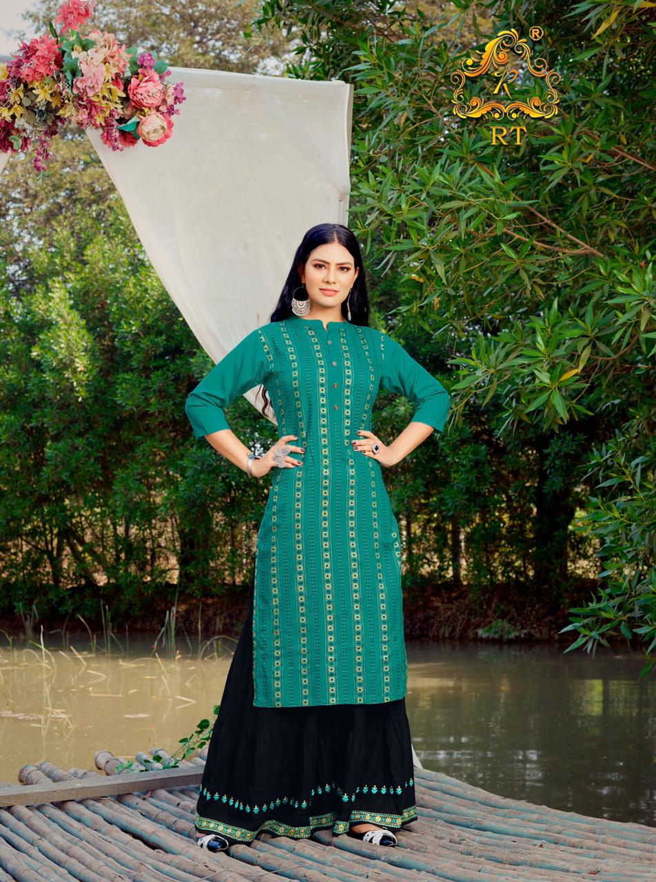 Rijiya Trends Surmaee Vol 2 Sharara Women's Kurtis Best Stylish