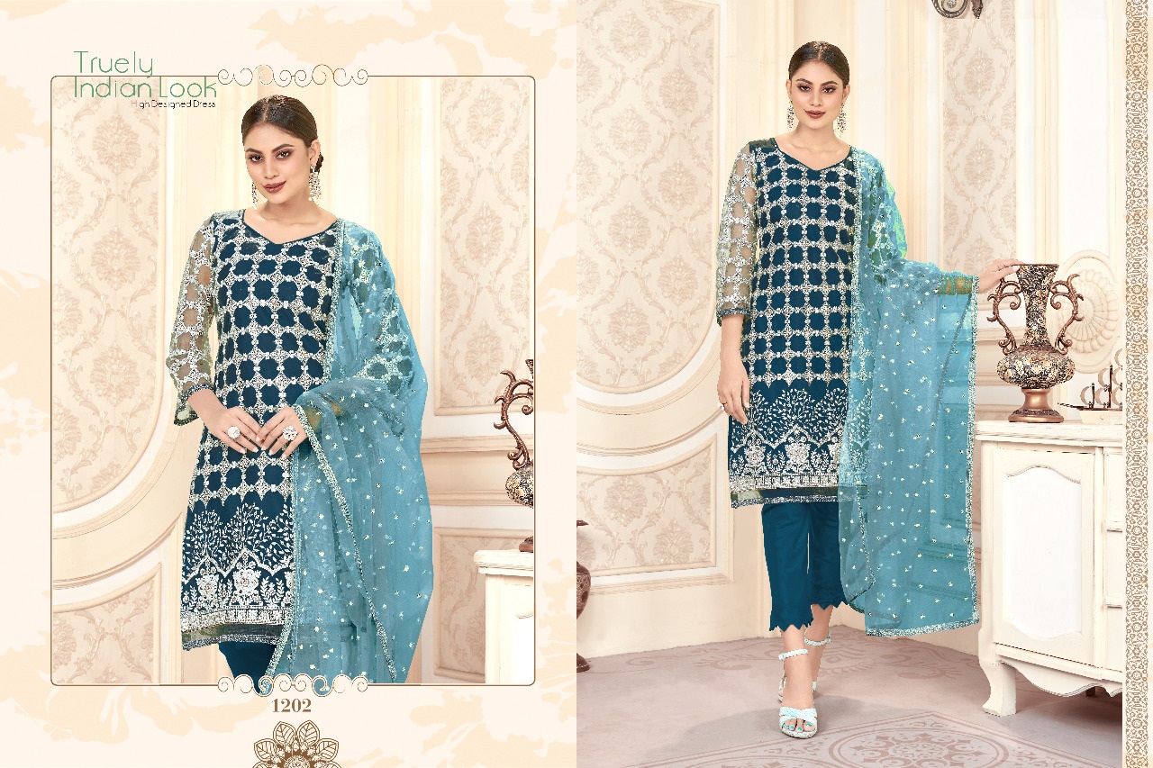 Rudra 202 Series Buy Latest Designer Salwar Suits 2021 Eid Catalog