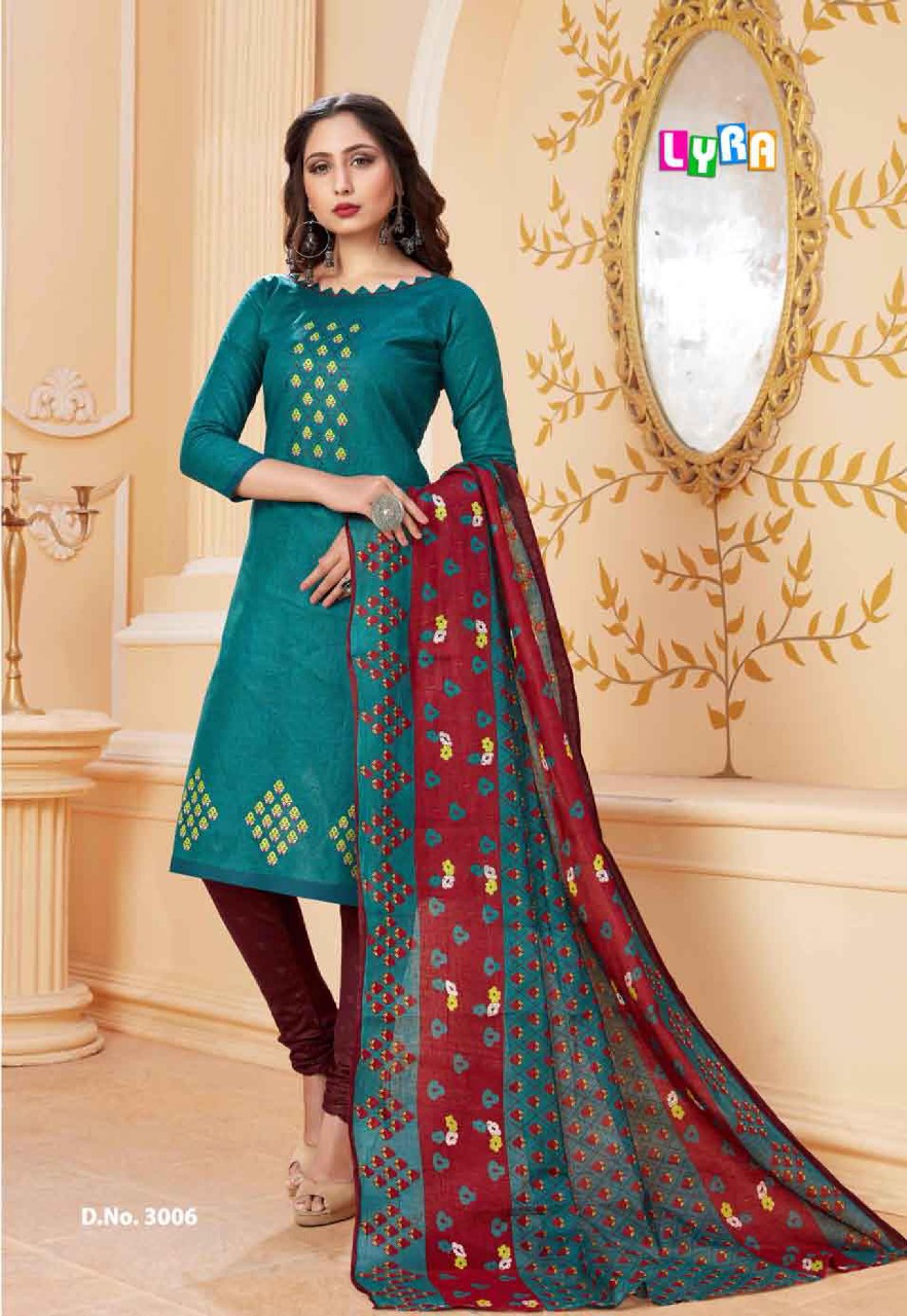 Sc  Lyra Vol 3 Buy Wholesale Cotton Dress Material At Lowest Price In India