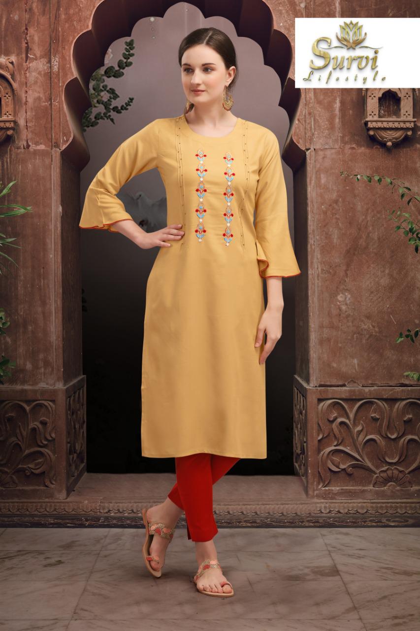 Survi Archi Vol 1 Branded Kurtis Wholesale In Surat