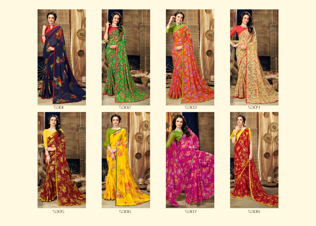 Fc Shivali Vol 5  Casual Wear Saree Catalog