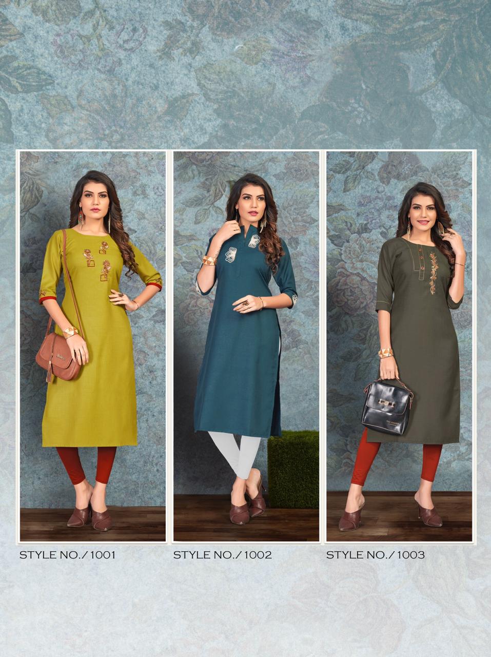 Rijiya Trends Present Dream Kurtis Catalogue