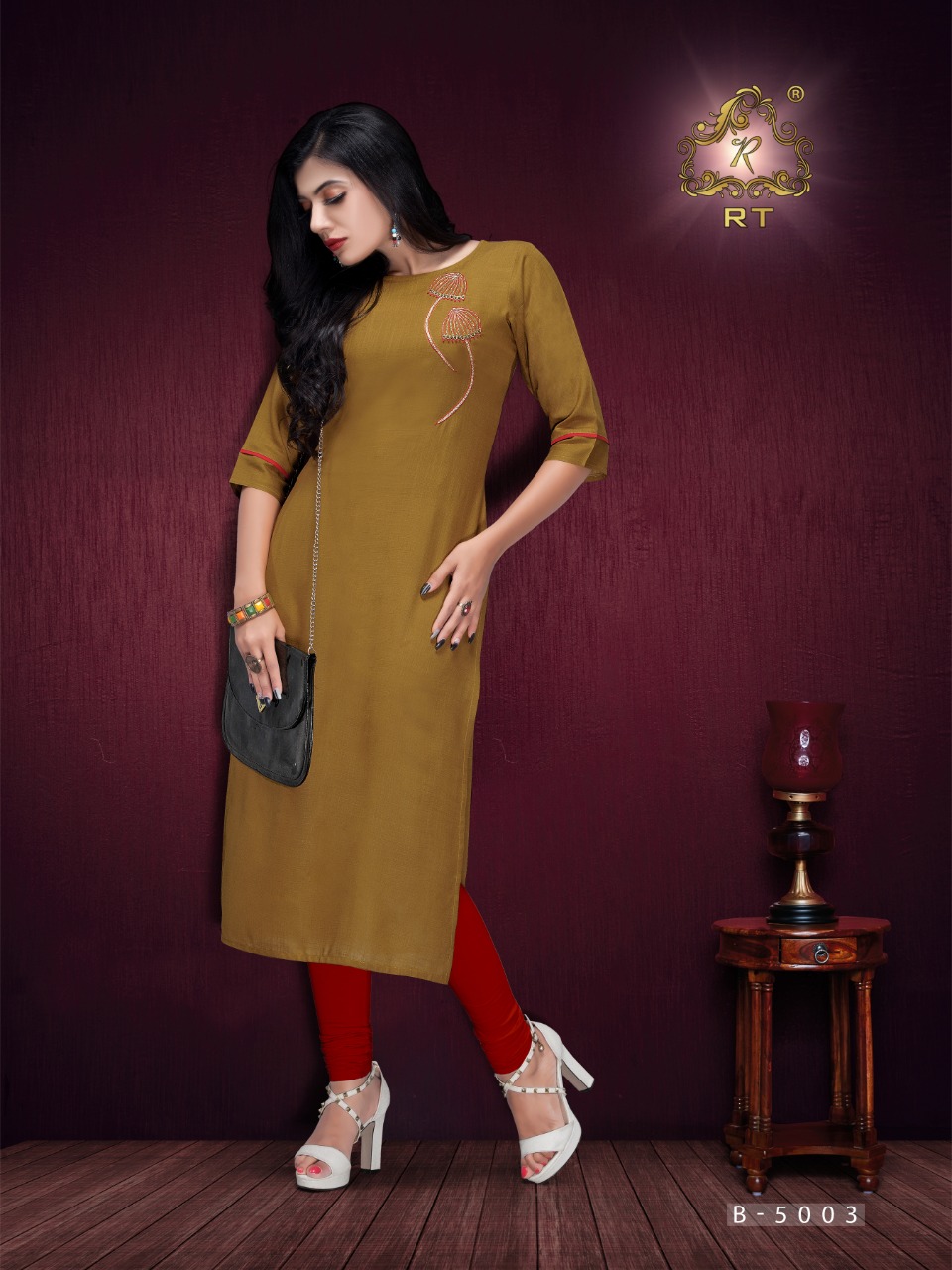 Rijiya Trends Present Flash Casual Wear Kurtis Catalogue