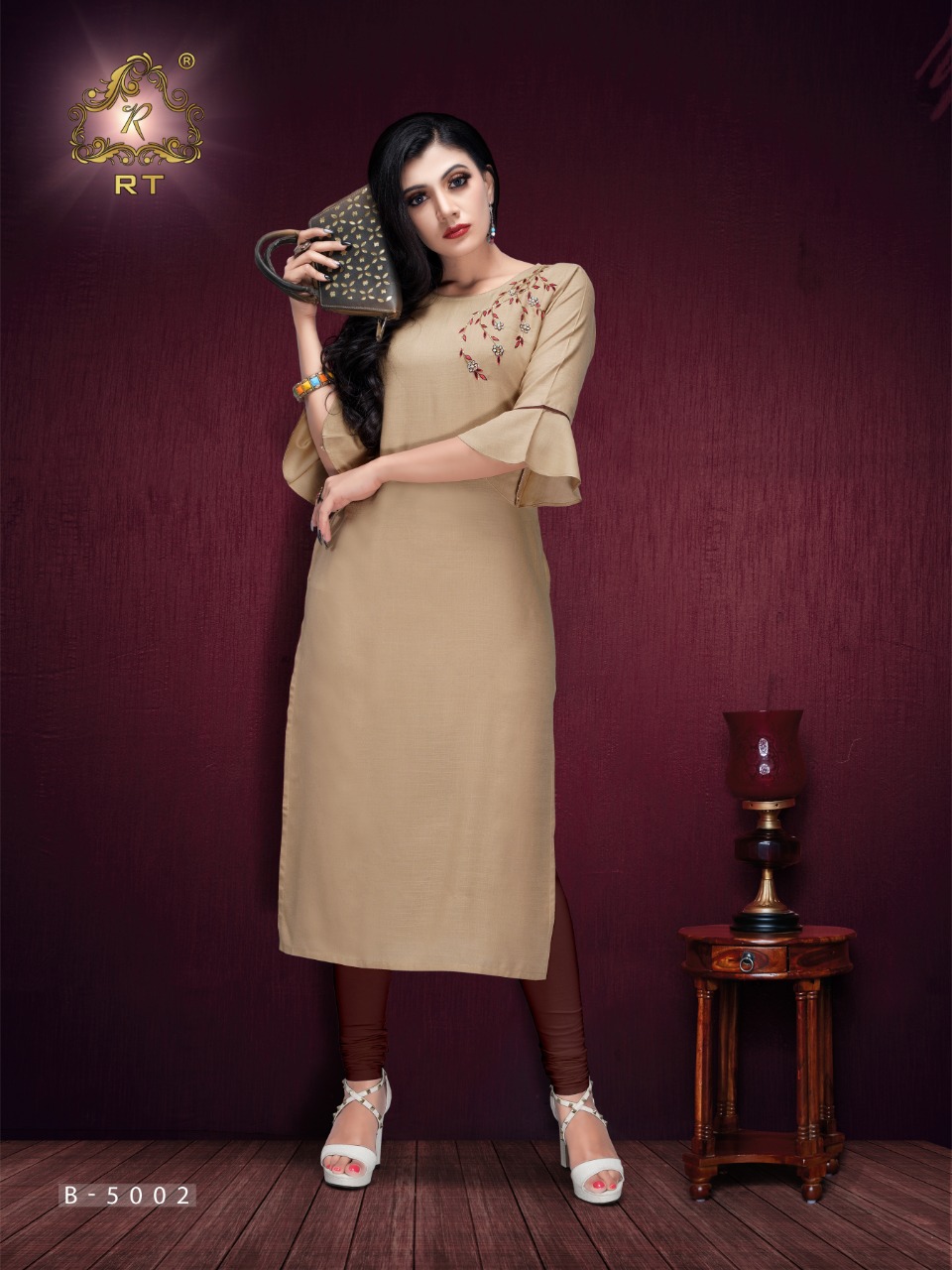 Rijiya Trends Present Flash Casual Wear Kurtis Catalogue