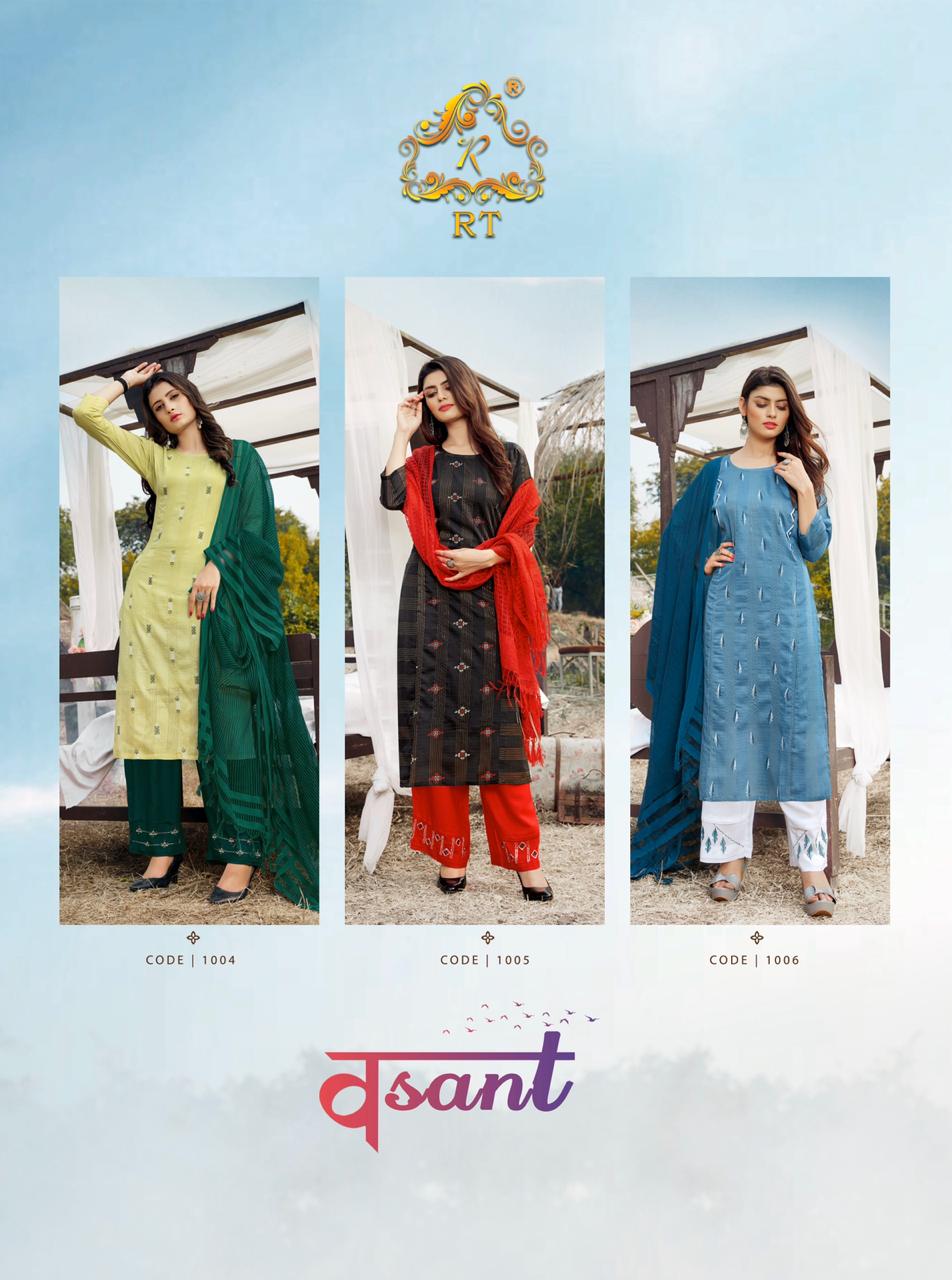 Rt  Presents Vasant Ethnic Wear Readymade Collection