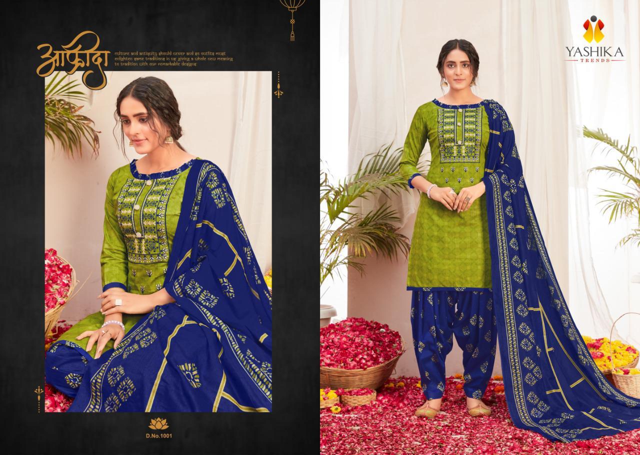 Yashika Zulffi Patiyala Vol 1  Cotton  Dress Materials For Ladies Online In India