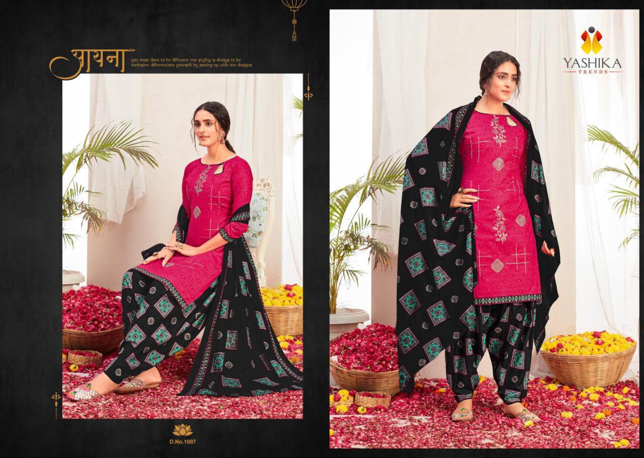 Yashika Zulffi Patiyala Vol 1  Cotton  Dress Materials For Ladies Online In India