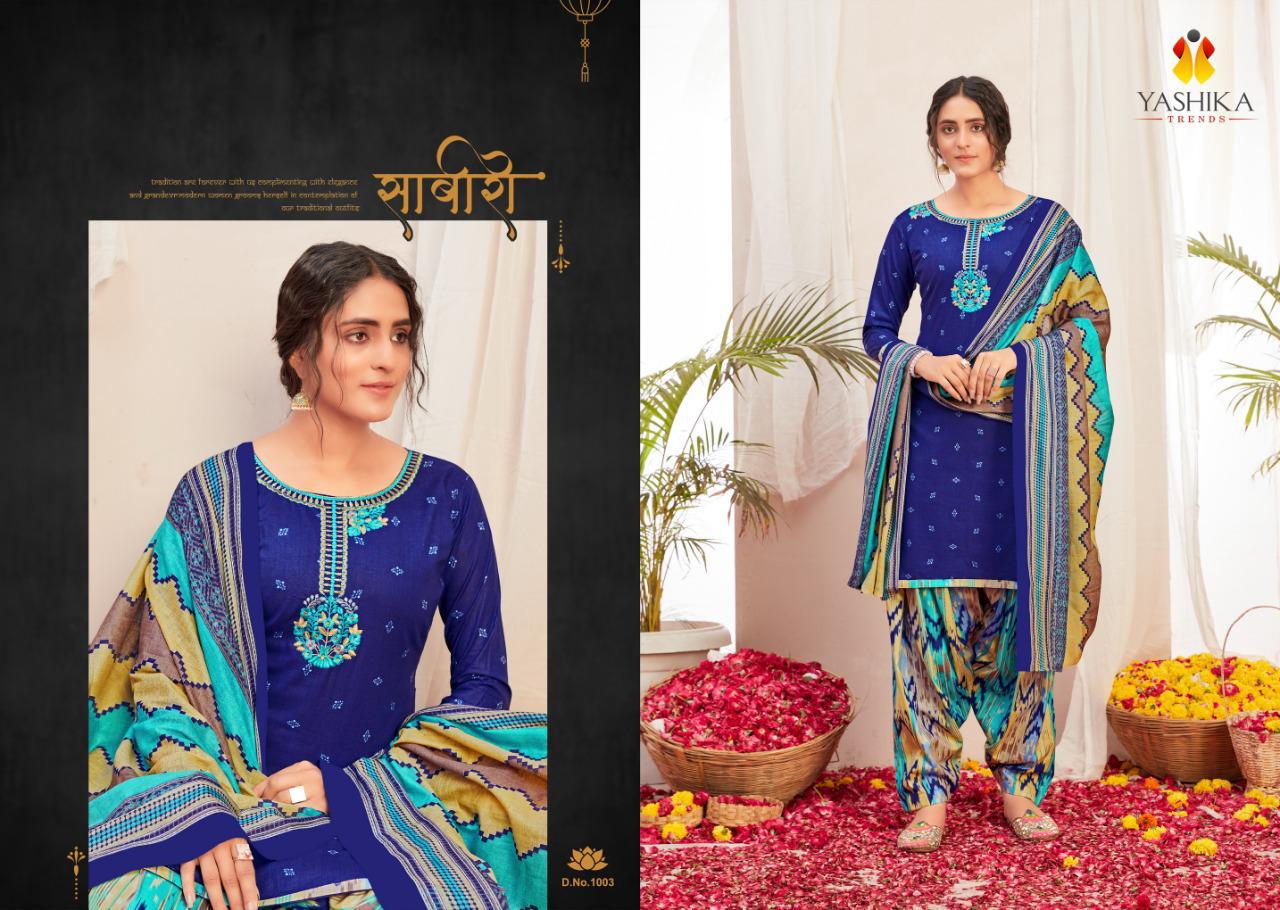 Yashika Zulffi Patiyala Vol 1  Cotton  Dress Materials For Ladies Online In India