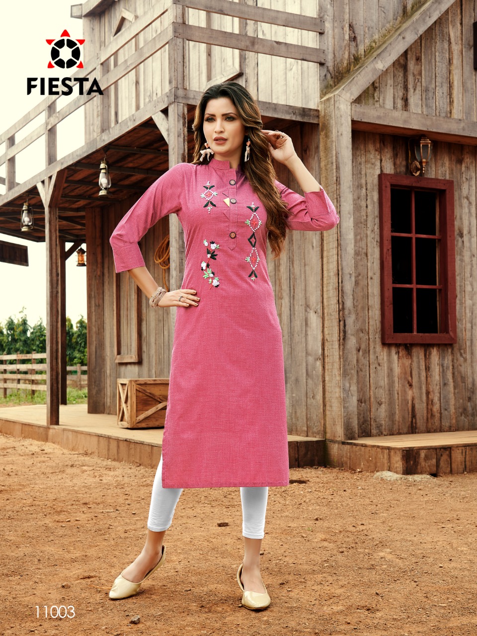 Fiesta  Work  Culture Casual Wear Kurti Catalog