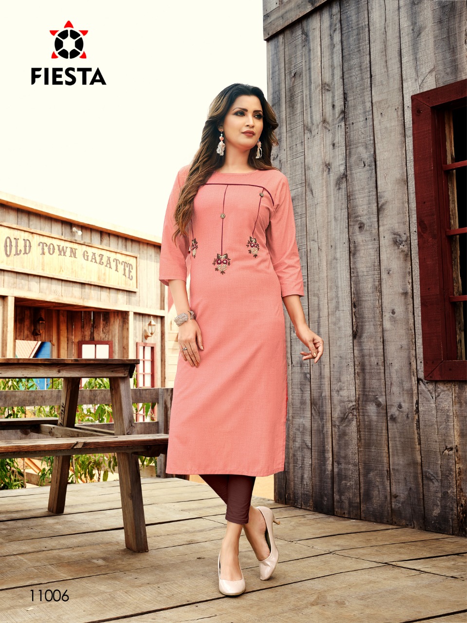 Fiesta  Work  Culture Casual Wear Kurti Catalog