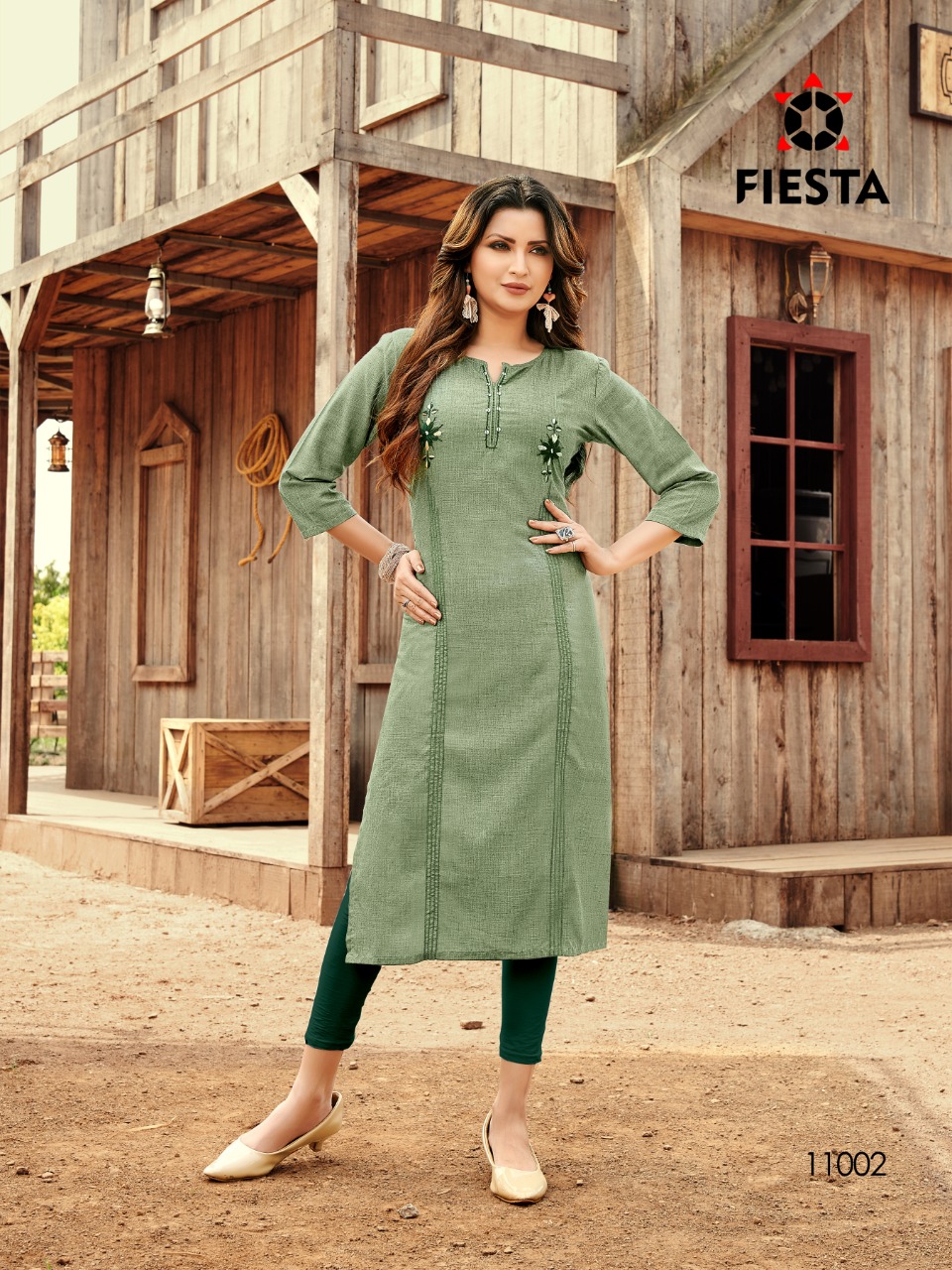 Fiesta  Work  Culture Casual Wear Kurti Catalog