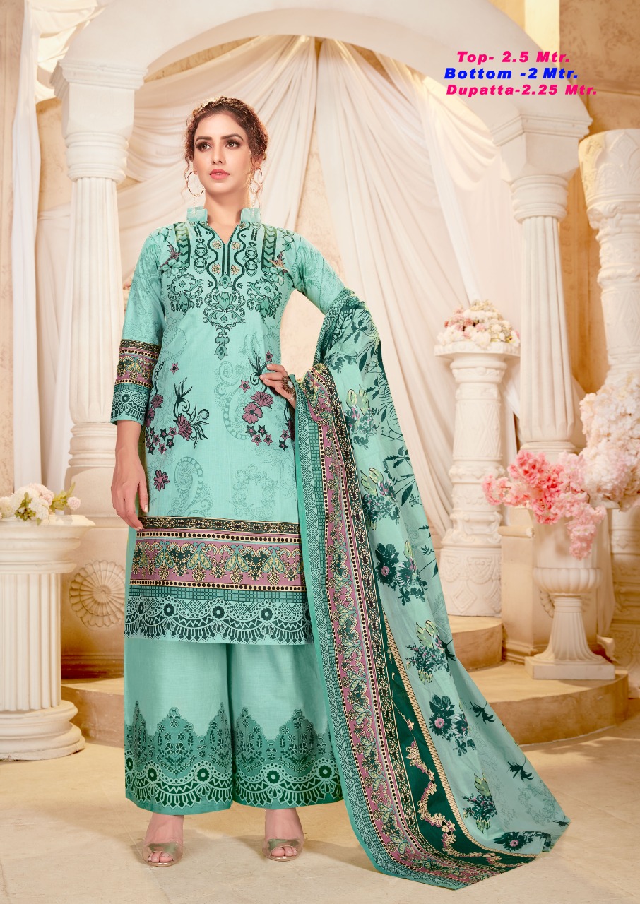 Razia Sultan  Vol 32 Printed Karachi Dress Materials Catalog