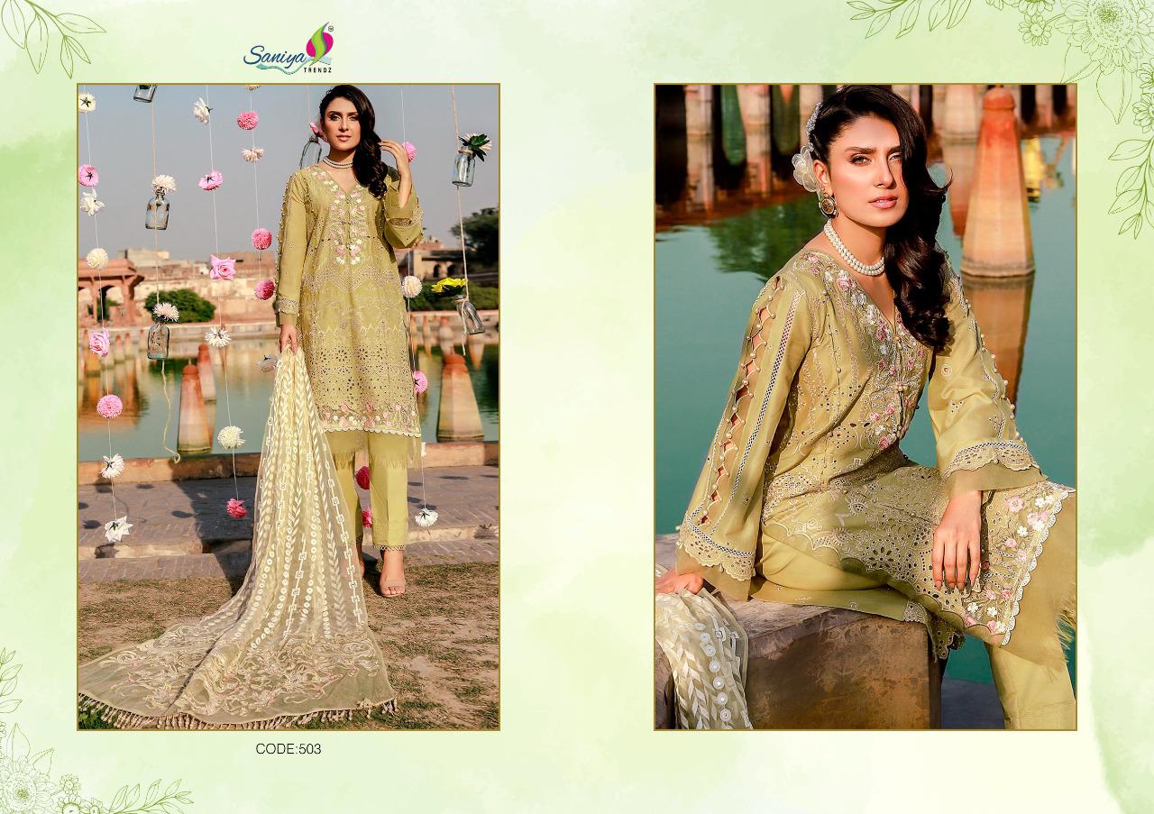 Saniya Rouche Vol  5 Classy Look Pakistani Suits Collection Buy Buy Pakistani Salwar Suits