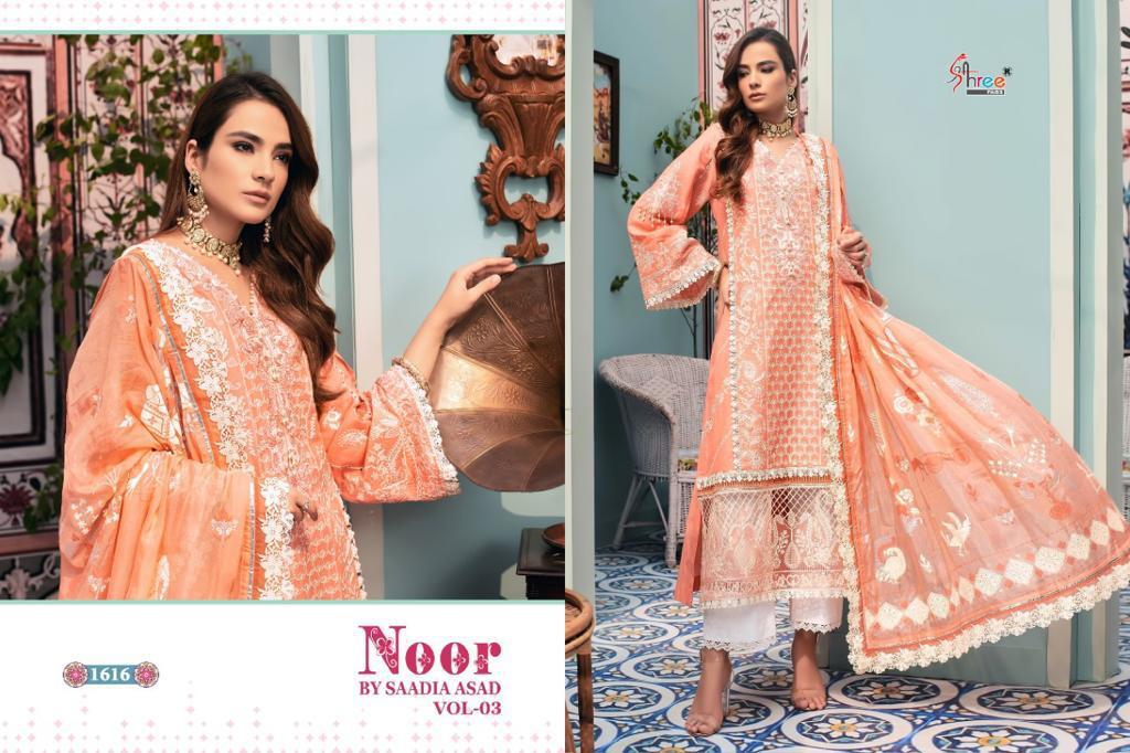 Shree Fab Noor By Saadia Asad Vol 3 Pakistani Suits - Shop Pakistani ...