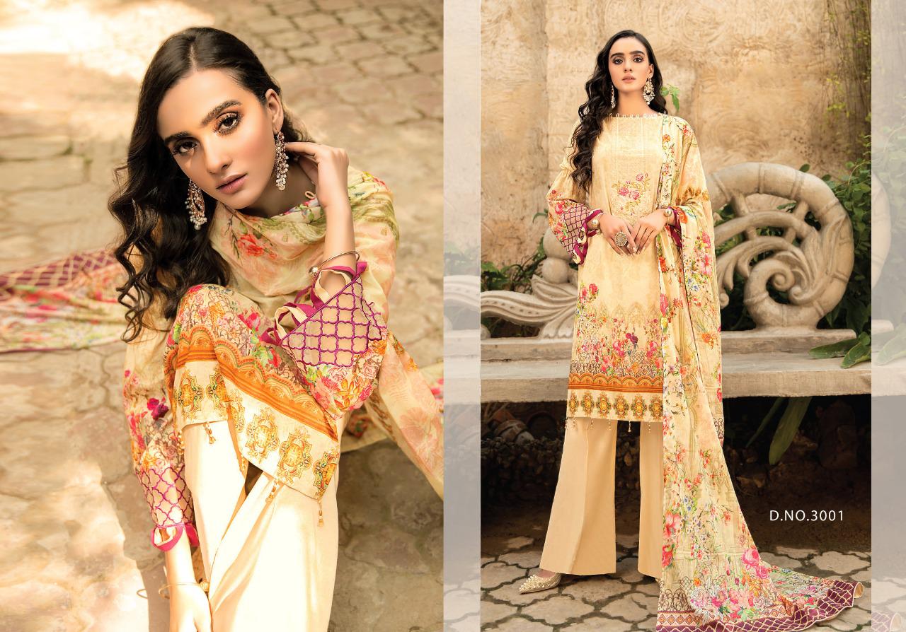 Yashika Has Launched Mahnoor Vol 3 Lawn Printed Dress Material