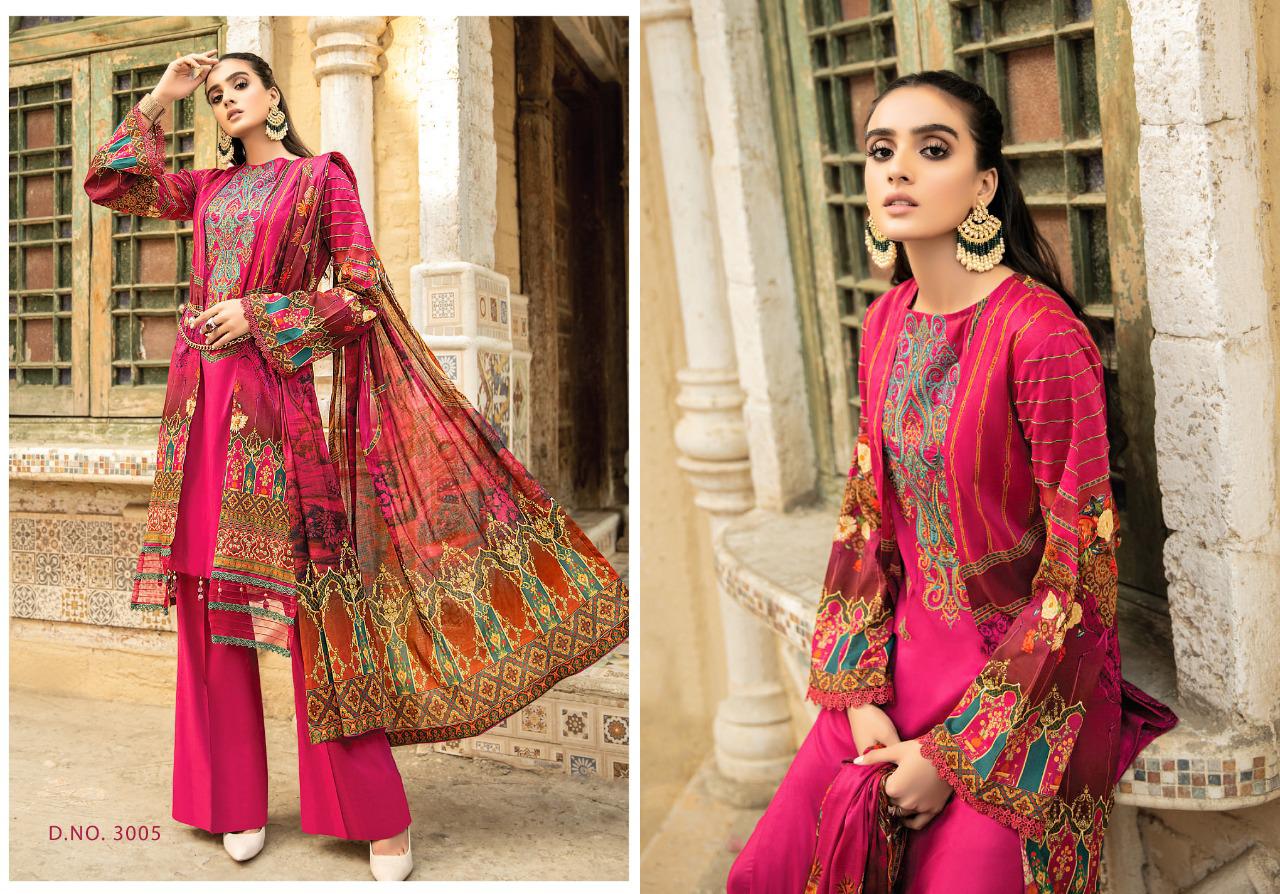 Yashika Has Launched Mahnoor Vol 3 Lawn Printed Dress Material