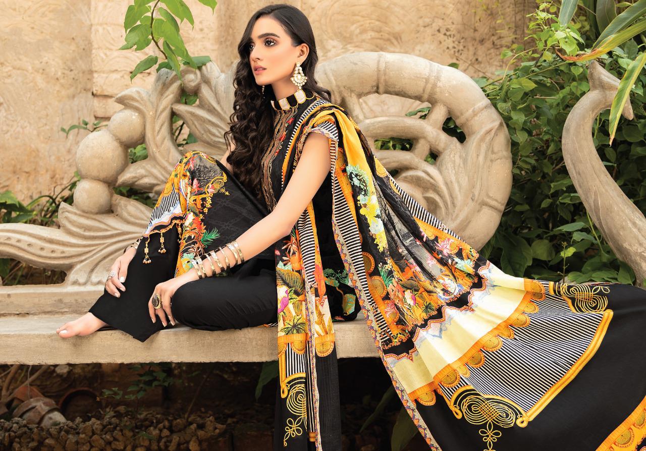 Yashika Has Launched Mahnoor Vol 3 Lawn Printed Dress Material