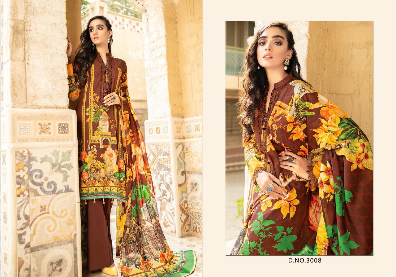 Yashika Has Launched Mahnoor Vol 3 Lawn Printed Dress Material