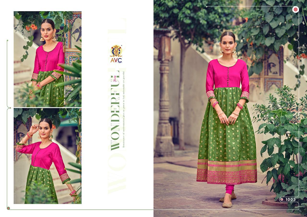 Avc Sohana Festive Wear Designer Gown Catalog