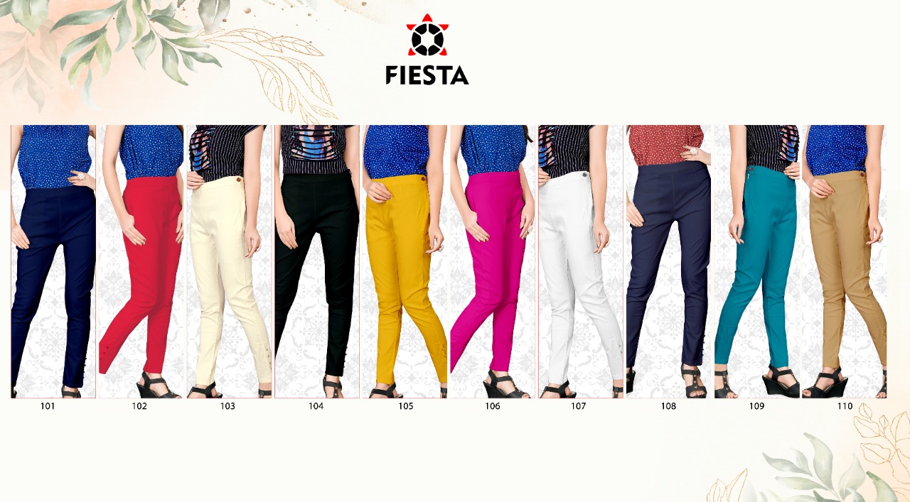 Fiesta Stretchable Pant Stylist Viscose Bottom Wear Collection