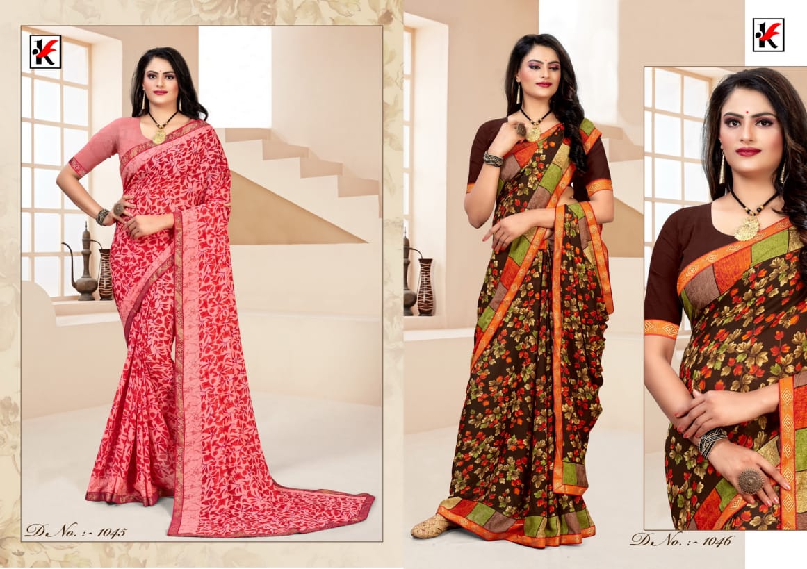 Kodas G Mail  Vol 91 Designer Printed Saree Catalog