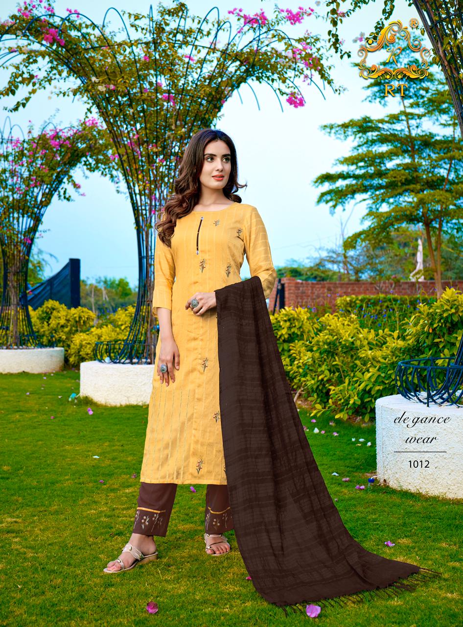 Rt Vasant Vol 2 Kurti With Bottom And Dupatta (3 Pieces) Buy Ladies Kurtis Wholesaler