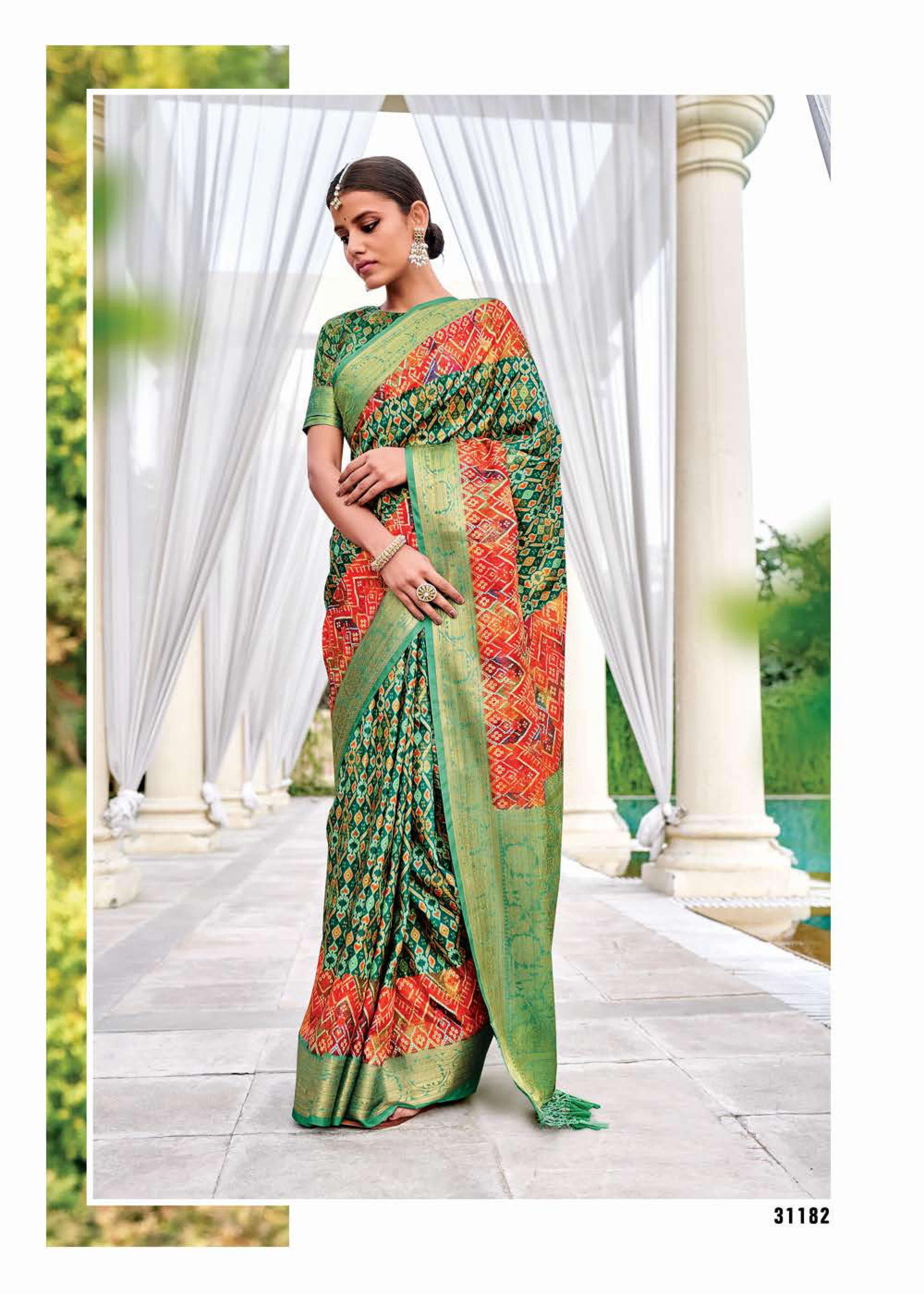 Crape Wedding Reception Wear Sarees at Rs 2480 in Surat | ID: 10534022897