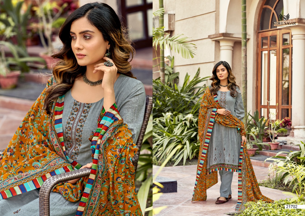 Siddhi Sagar Sanskruti Pure Lawn Cotton Dress Material Catalog