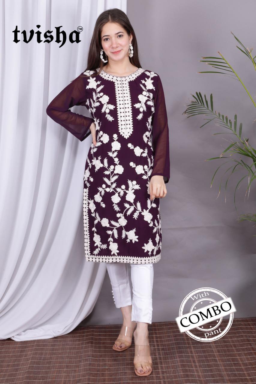 Tvisha Aafreen Kurtis  Buy Designer Kurtis With Bottom  For Women