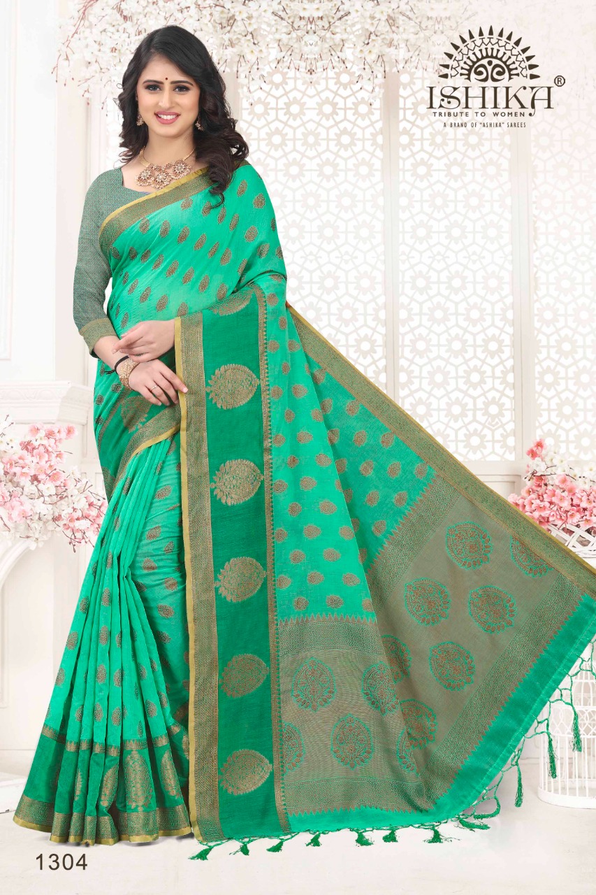 Ashika Swagat Silk  Festive Wear Silk Sarees Catalog