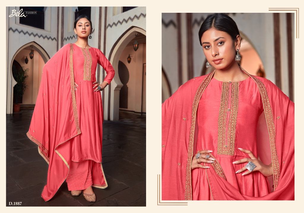 Bela Manjari 1881 Series Designer Salwar Kameez Catalog