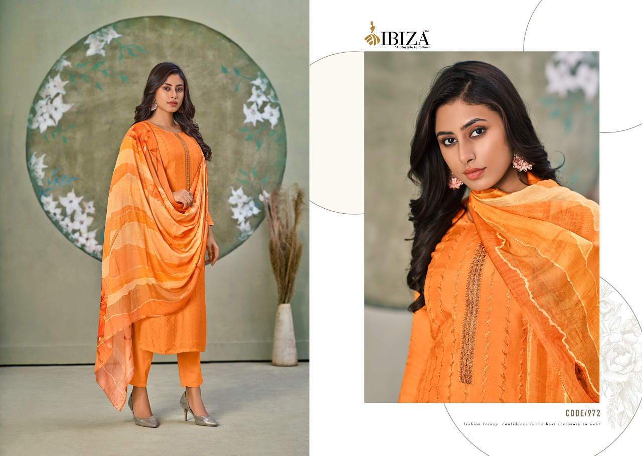 Ibiza Flora Masleen With Fancy Embroidery Salwar Suits  Catalog