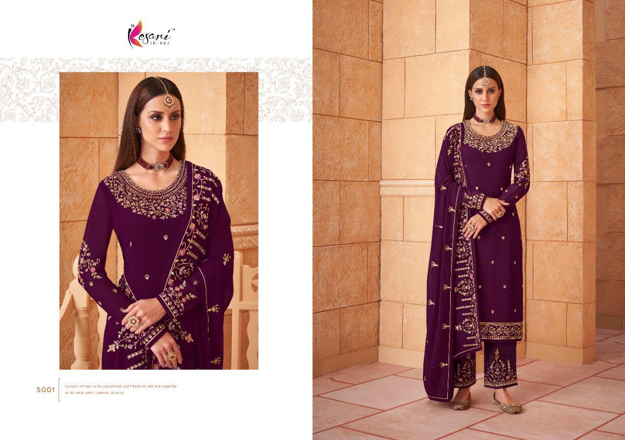 Kesari Hayat Vol  1 Festive Wear Embroidery Salwar Kameez Catalog