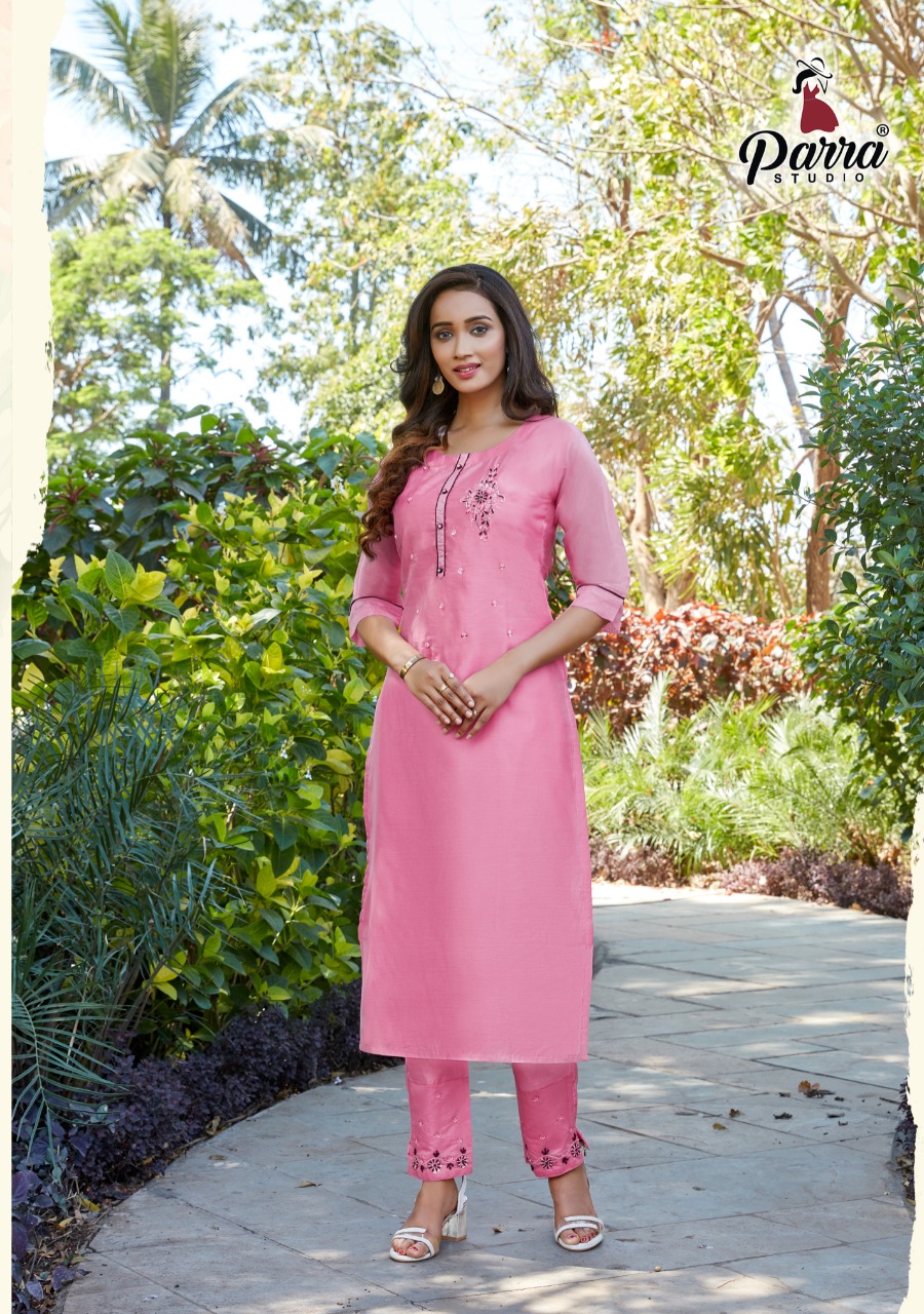 Parra Studio  Albela  Vol 1 Designer Chanderi Kurti With Bottom  Catalog