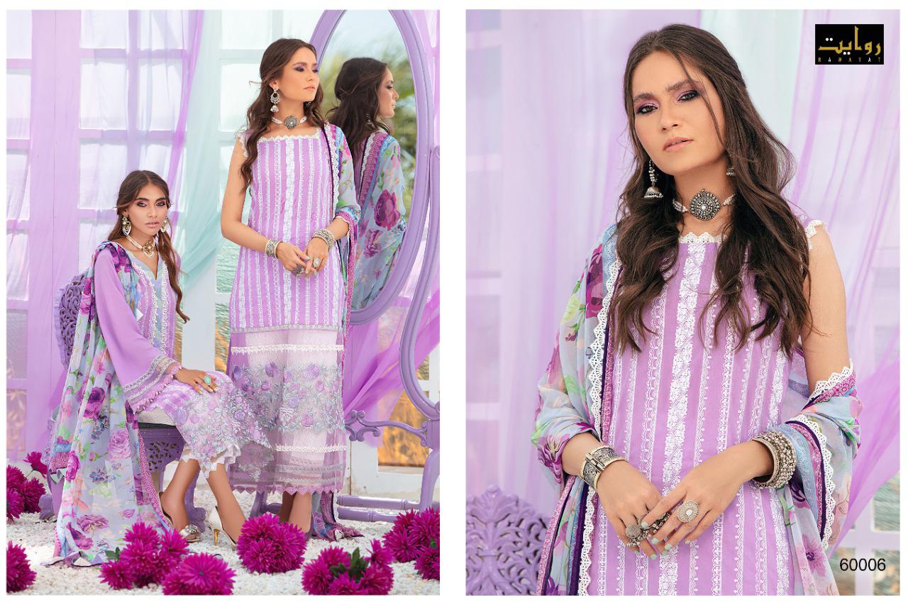 Rawayat Zainab Chotani Cotton Designer Pakistani Salwar Suits Catalog