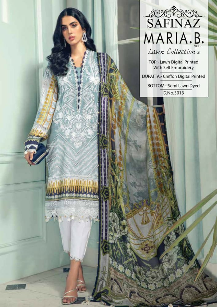 Safinaz Mariya B Vol  3 Pakisatni Salwar Kameez Catalog