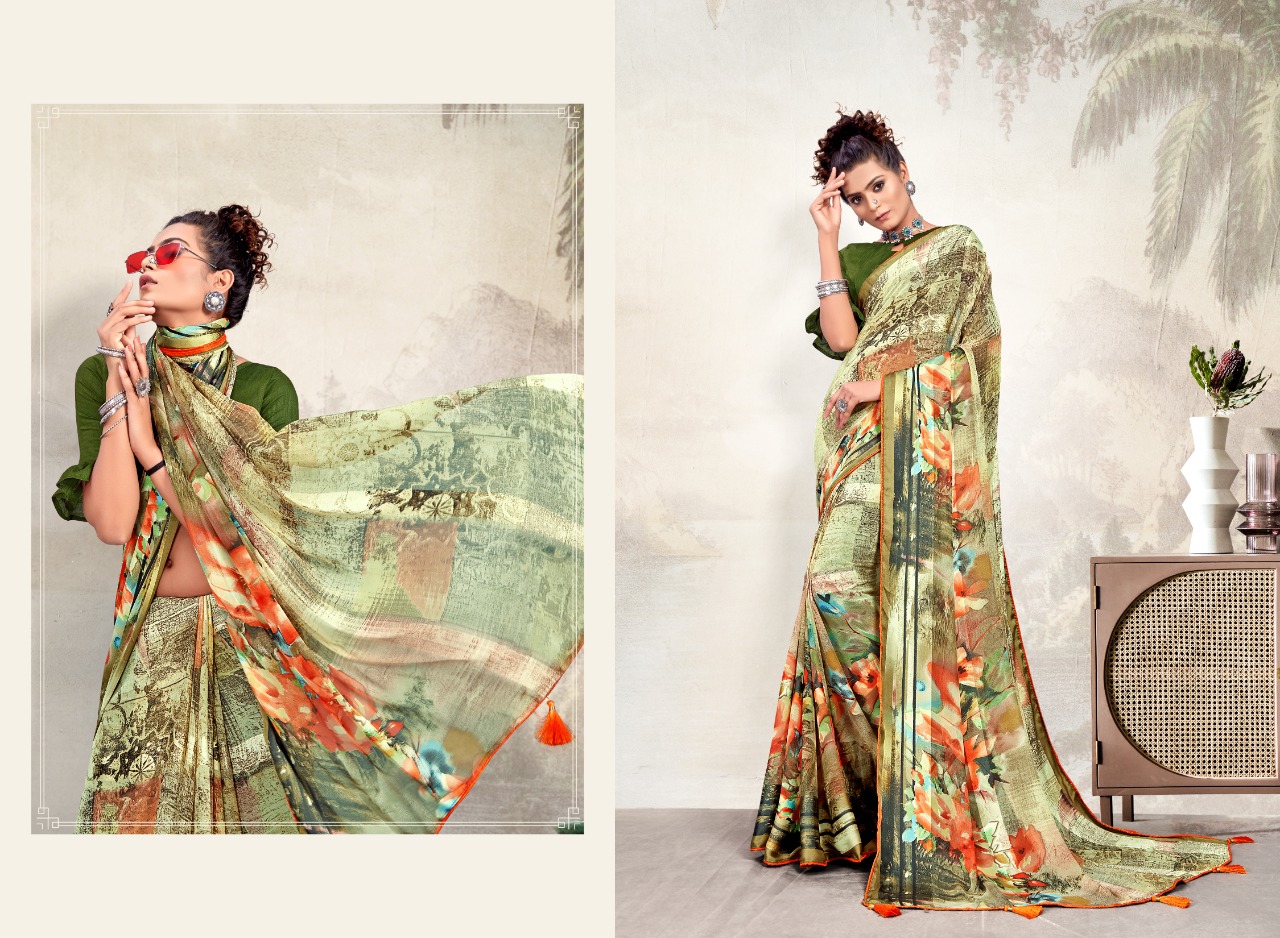 Swastik Kangan  Vol 2  Casual Wear Printed Sarees Catalog