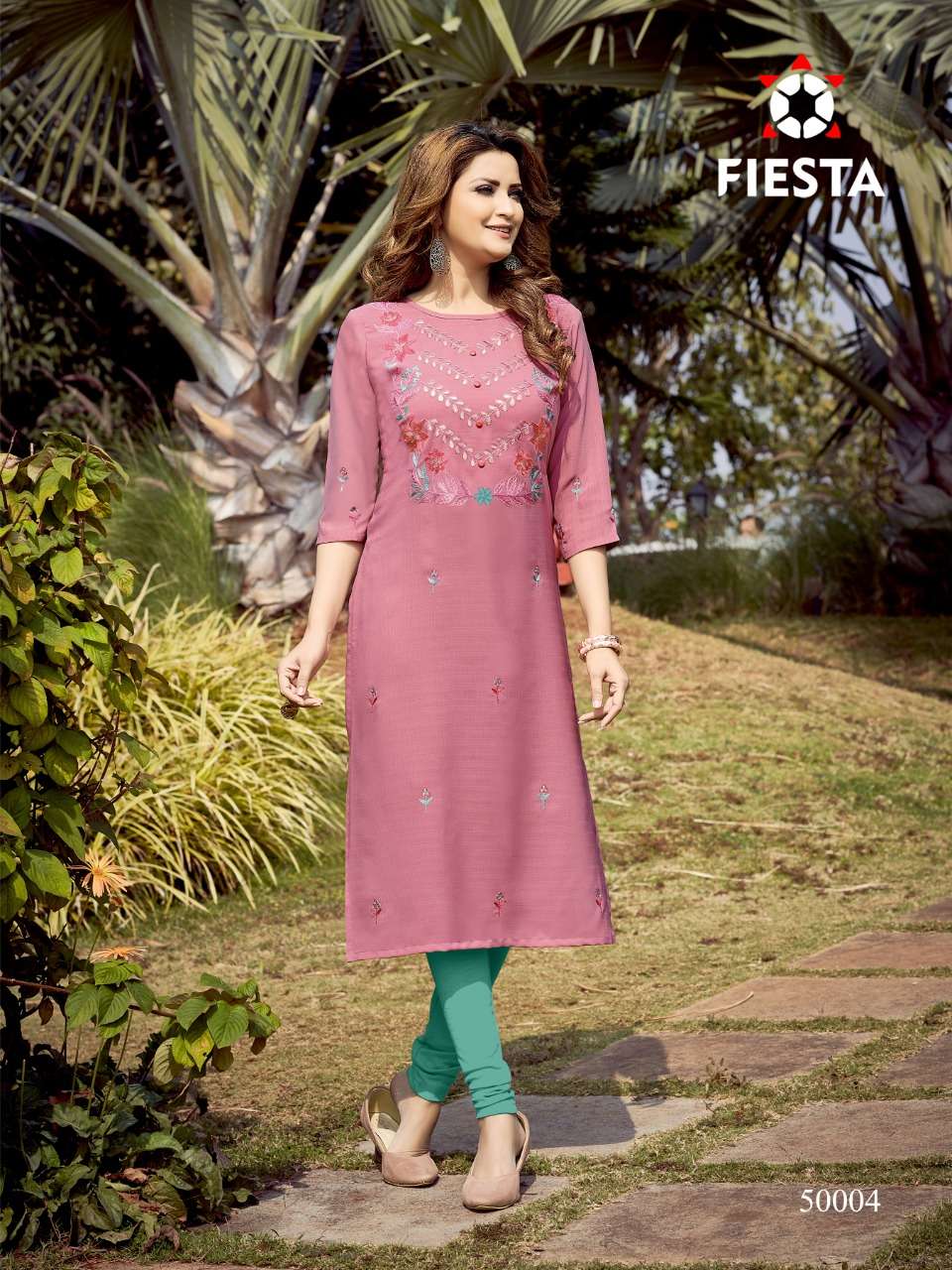 Fiesta Rangpriya Smooth And Soft Modal  Casual Wear  Kurtis Catalog