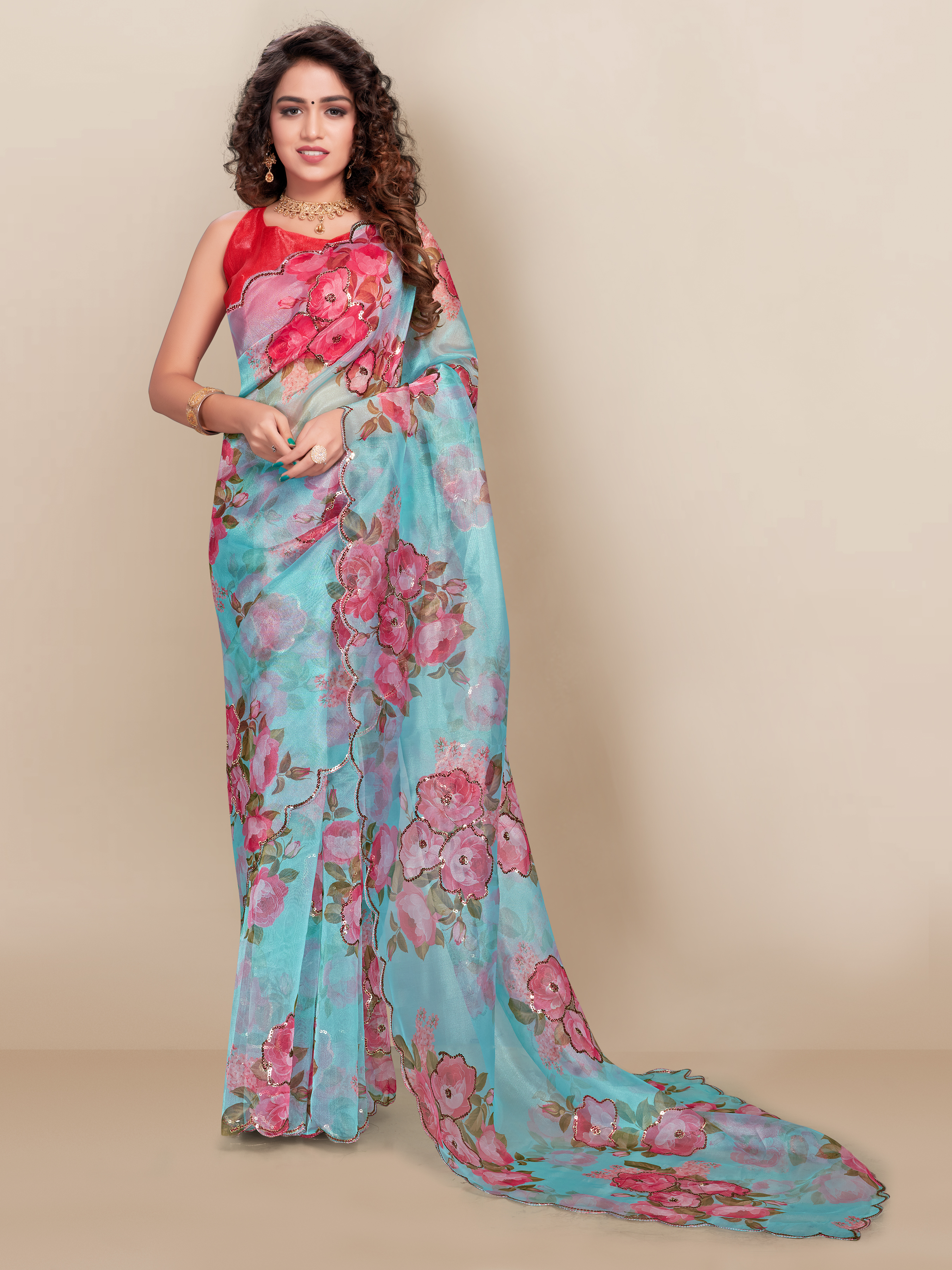 Vivera Marilyn Party Wear Sraees Catalog