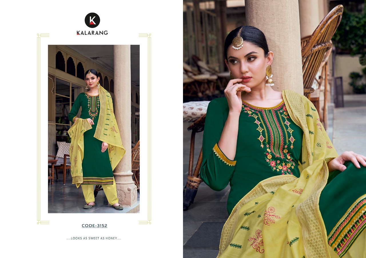 Kalarang Geetika  Silk Dress Material Wholesale