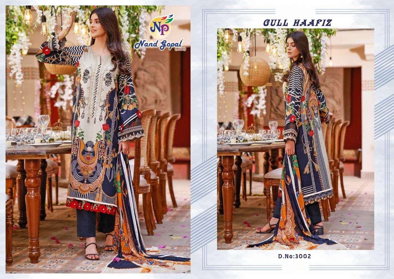 Nand Gopal Gull Haafiz Vol 3 Pure Cotton Dress Material Buy Cash On Delivery Wholesale Dress Materials