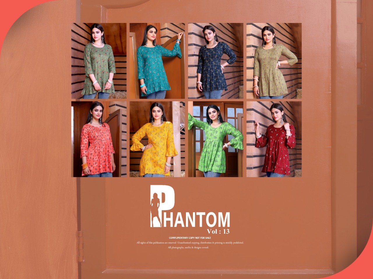 Premnath  Phantom Vol  13 Fancy Wear Short Top Catalog