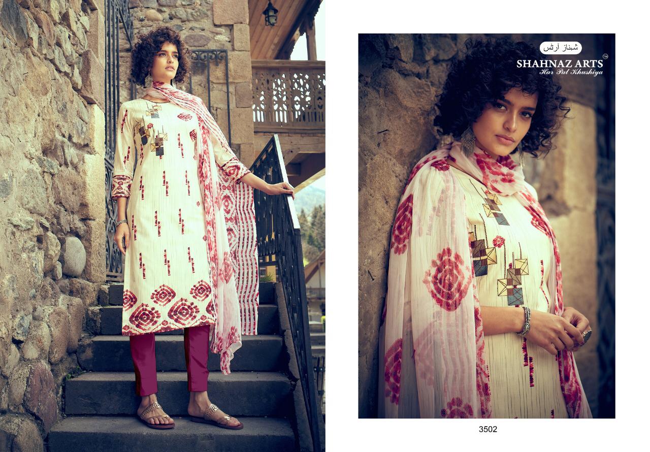 Shahnaz Arts Presents Gulbagh Collection Of Cotton Printed Dress Materials