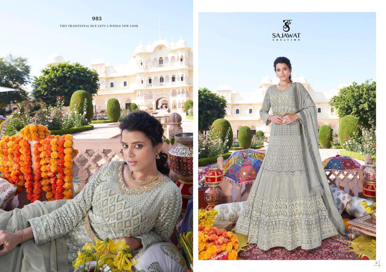 Sajawat Meraki  Vol 7 Premium Festive Wear Ready Made Catalog