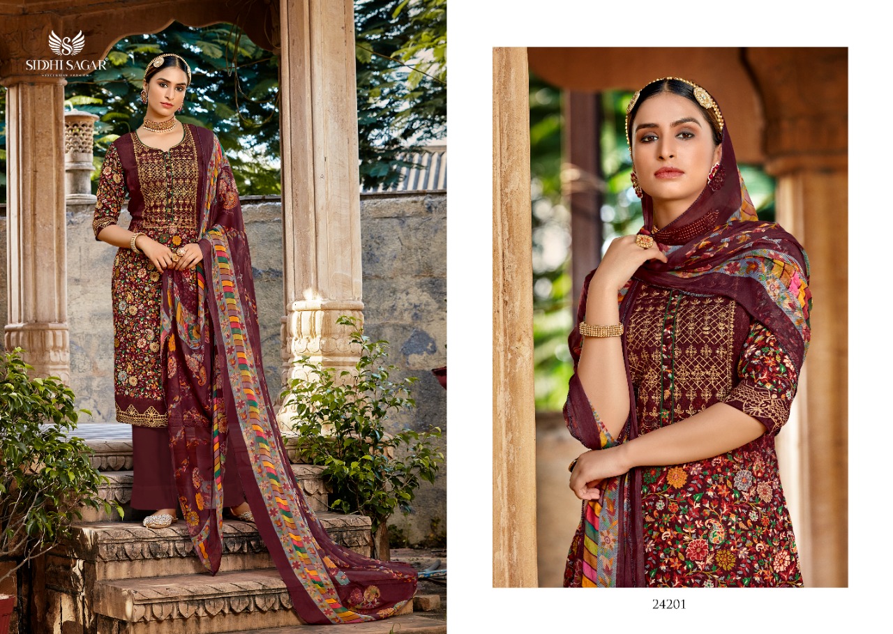 Siddhi Sagar Ayra Winter Wear Pashmina Catalog