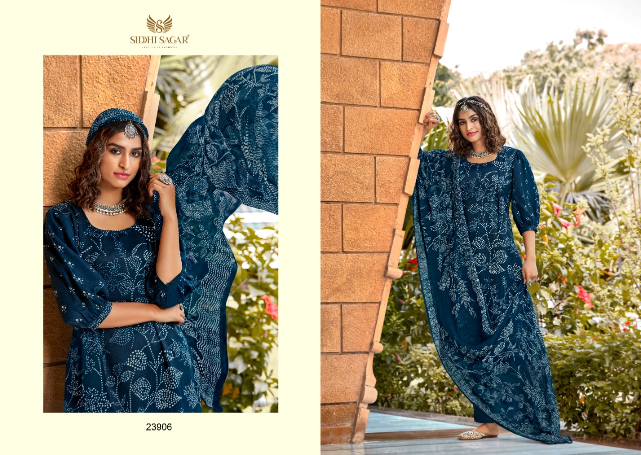 Siddhi Sagar Sanaya Exclusive Wear Pashmina Catalog